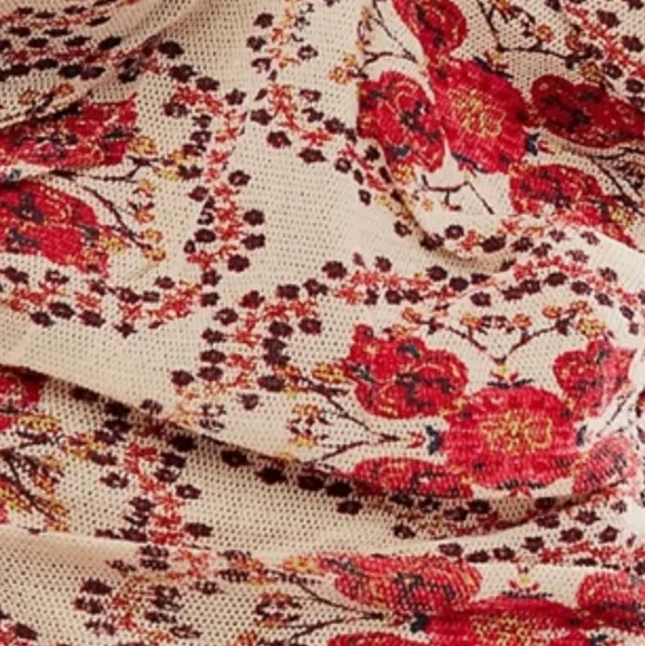 Free People: Oh My Baby Tee in Sand Combo - Picture 2 of 6